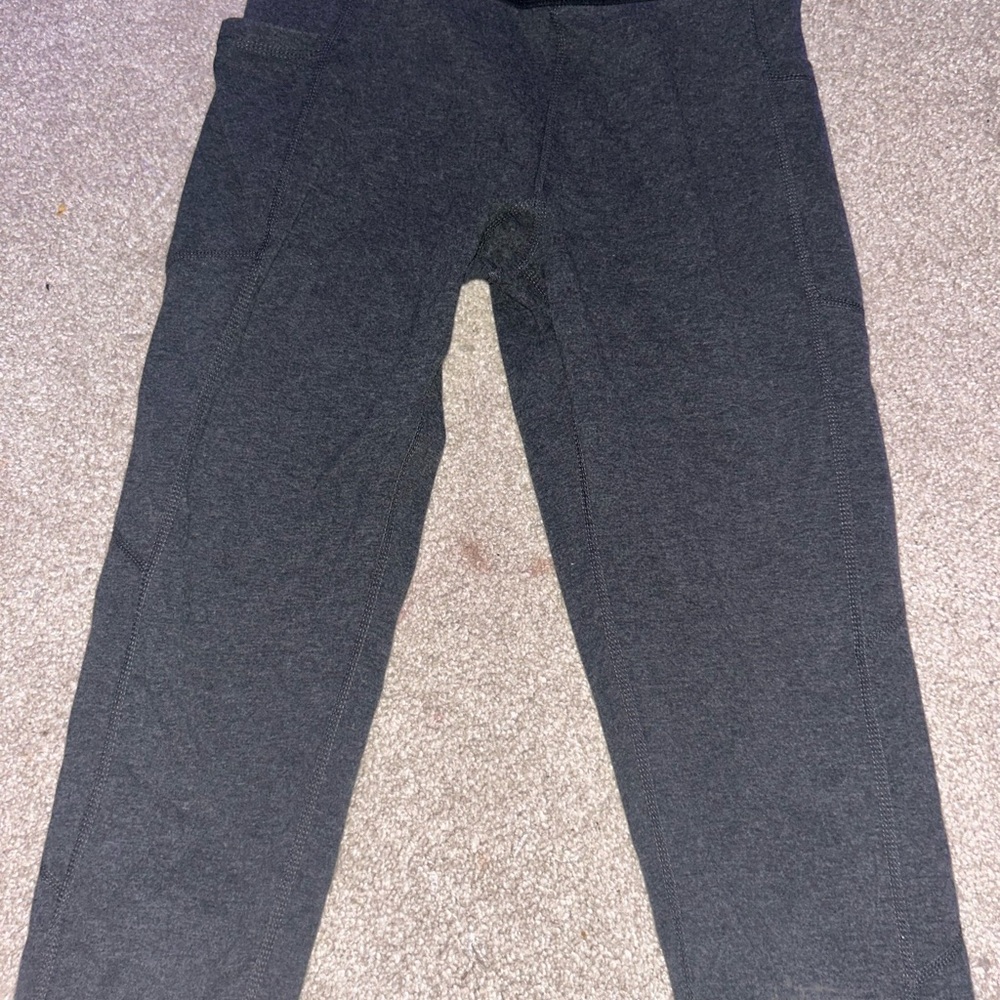Calvin Klein Gray Joggers with Elastic Waistband and Soft Fabric